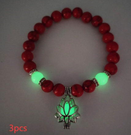 BoldlyBeautiful - Luminous Lotus Yoga Bracelet 2025