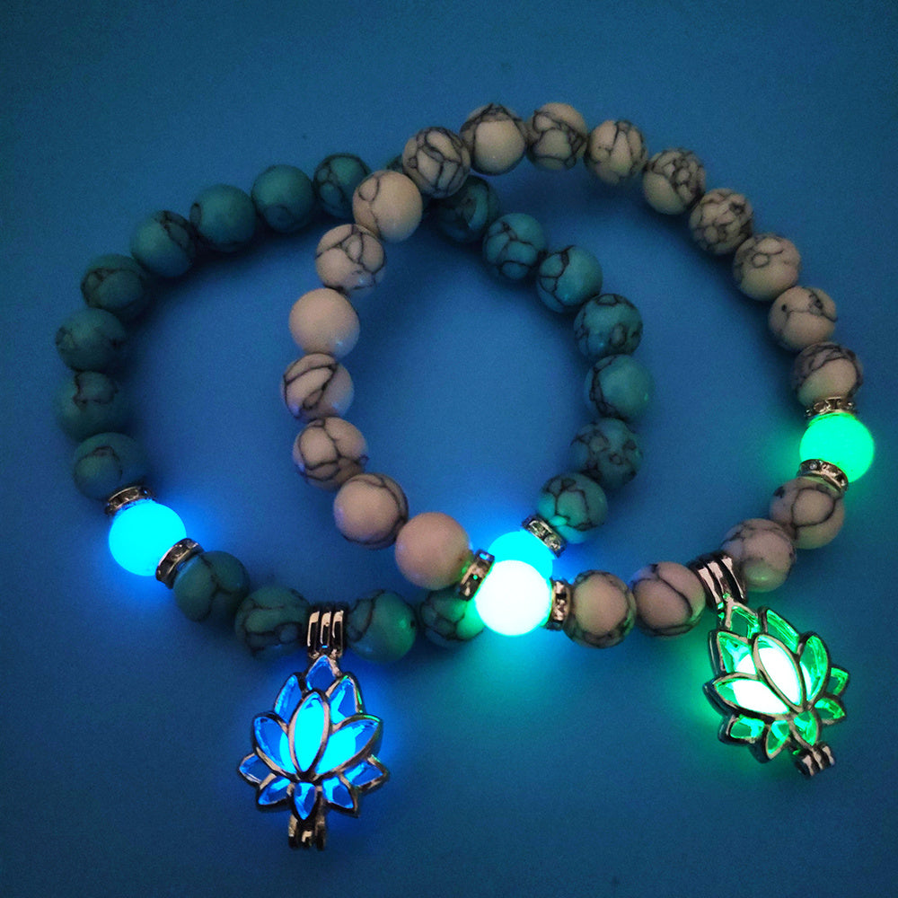 BoldlyBeautiful - Luminous Lotus Yoga Bracelet 2025