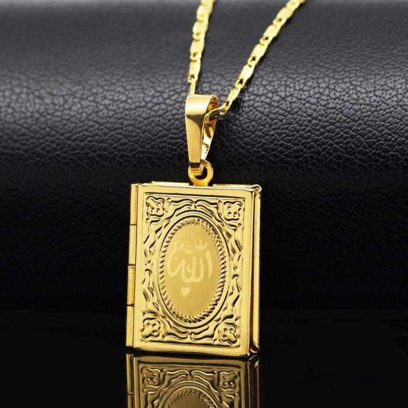 BoldlyBeautiful - Islam Totem Frame Pendant Necklace