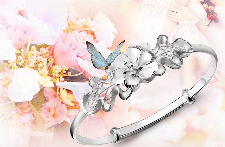 BoldlyBeautiful - Sweet Bauhinia Adjustable Bracelet Flower Vera Jewelry