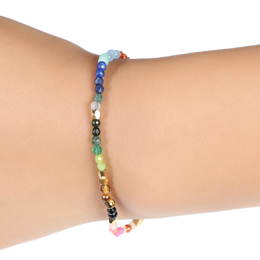 BoldlyBeautiful - Seven Chakra Bracelet with 12 Constellations