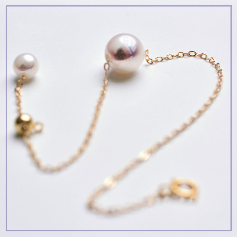 BoldlyBeautiful - Japanese Akoya Sea Pearl Single Bracelet