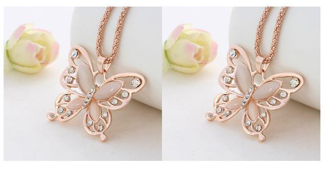 BoldlyBeautiful - Butterfly Spirit Pendant Necklace