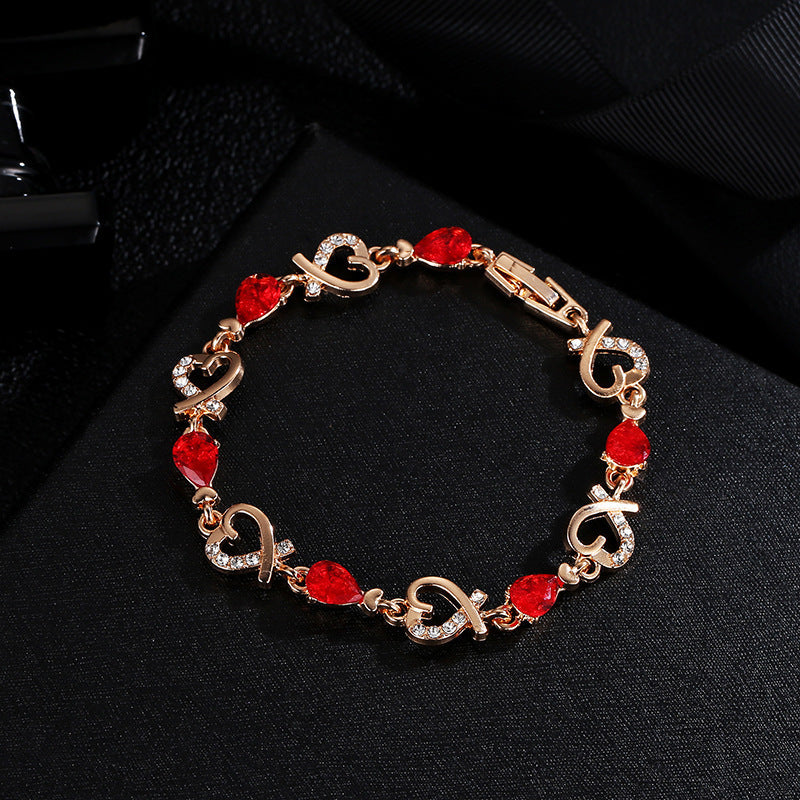 BoldlyBeautiful - Rhinestone Crystal Bracelet Jewelry Gift for Women