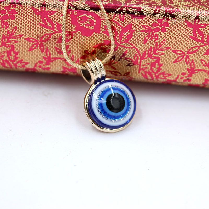 BoldlyBeautiful - Blue Eye Pendant Necklace