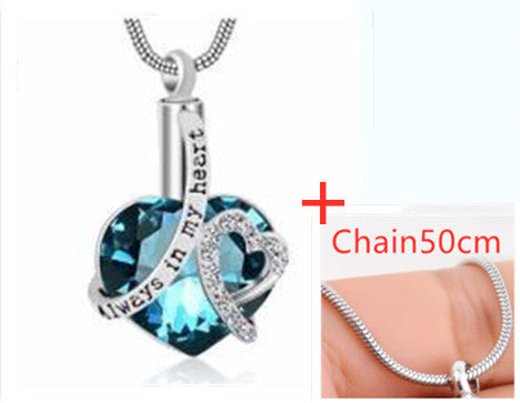 BoldlyBeautiful - Elegant Perfume Bottle Pendant Necklace