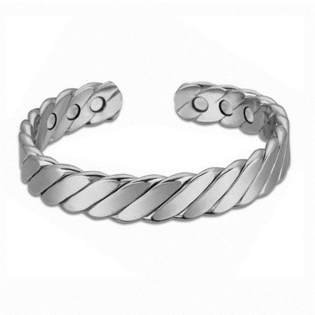 BoldlyBeautiful - Silver Gold Bracelet for Men Women Elegant Fashion Jewelry