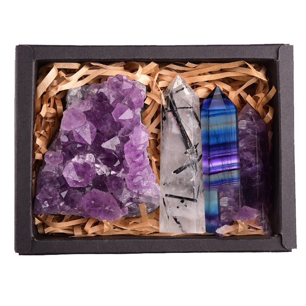 BoldlyBeautiful - Amethyst Crystal Hexagonal Prism Stone