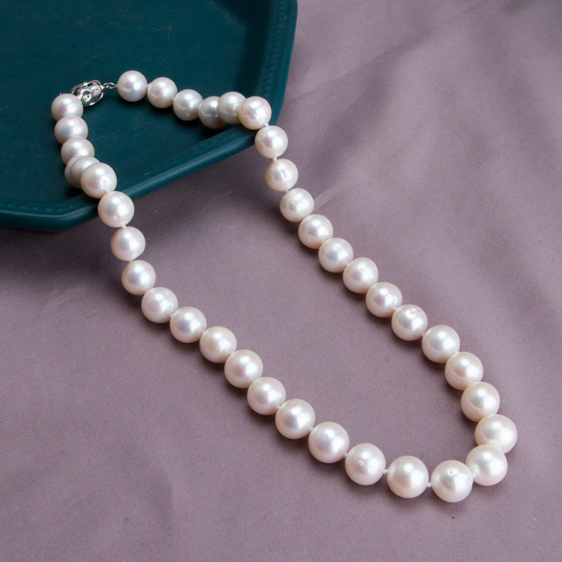 BoldlyBeautiful - Temperament Classic Mother Chain Simple Atmosphere Freshwater Pearl