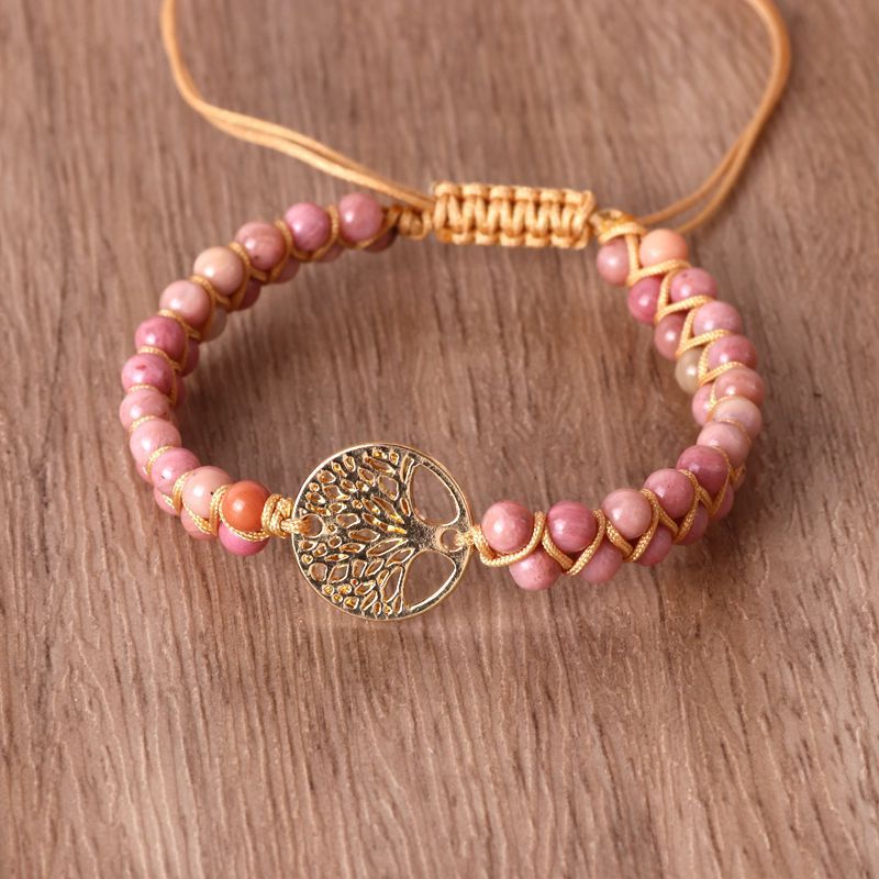 BoldlyBeautiful - Agate Hand-woven Beads Yoga Bracelet