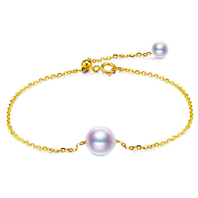 BoldlyBeautiful - Japanese Akoya Sea Pearl Single Bracelet