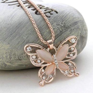 BoldlyBeautiful - Butterfly Spirit Pendant Necklace