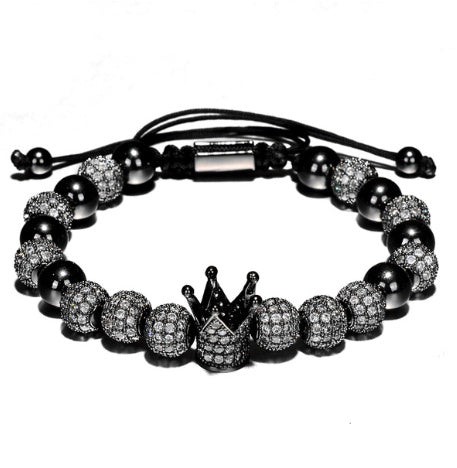 BoldlyBeautiful - Luxurious Bracelets with Charms for Men Handmade Jewelry Gift