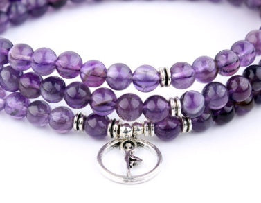 BoldlyBeautiful - Natural Stone Bracelet with Lotus Life Tree Anklet