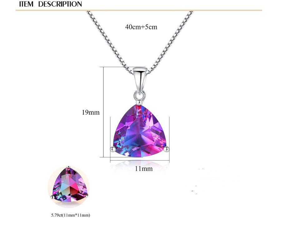 BoldlyBeautiful - Silver Pendant Necklace for Women