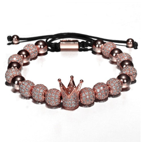 BoldlyBeautiful - Luxurious Bracelets with Charms for Men Handmade Jewelry Gift