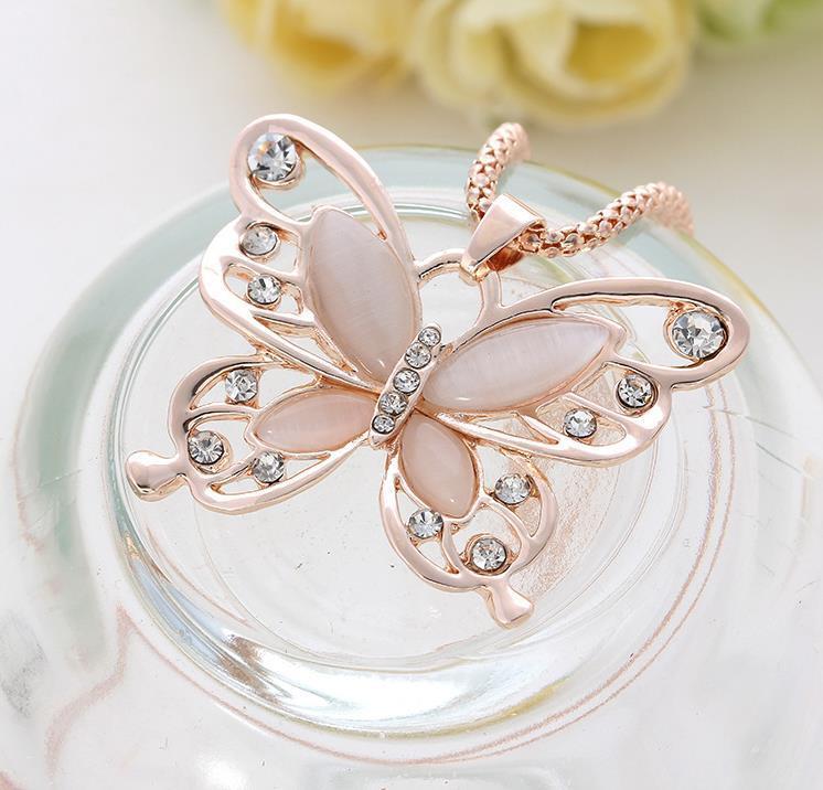 BoldlyBeautiful - Butterfly Spirit Pendant Necklace