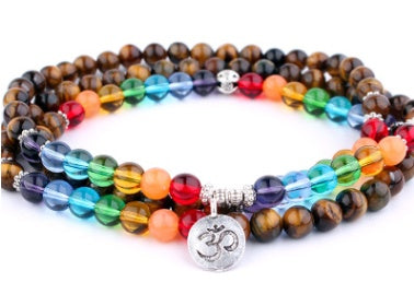 BoldlyBeautiful - Natural Stone Bracelet with Lotus Life Tree Anklet