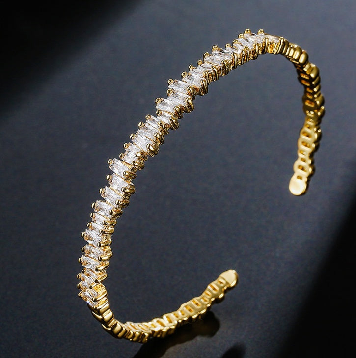 BoldlyBeautiful - Light Luxury Micro-inlaid Zircon Bracelet Fashion Jewelry