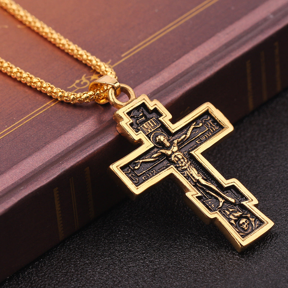 BoldlyBeautiful - Cross Jesus Pendant Necklace