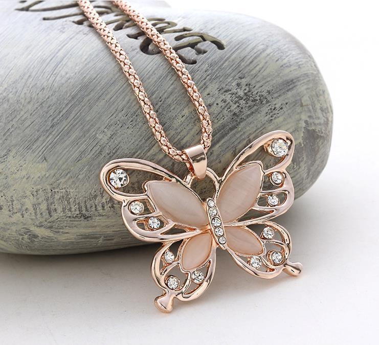 BoldlyBeautiful - Butterfly Spirit Pendant Necklace