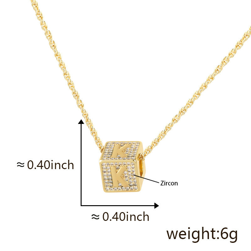 BoldlyBeautiful - 26 English Letter Pendant Necklace