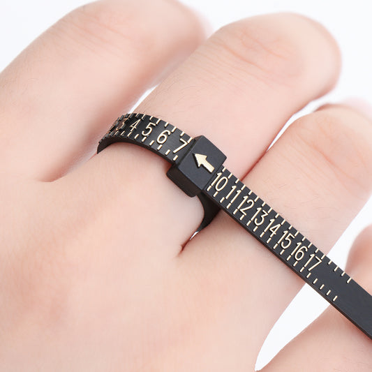 BoldlyBeautiful - Standard Ring Measuring Finger Size Tape