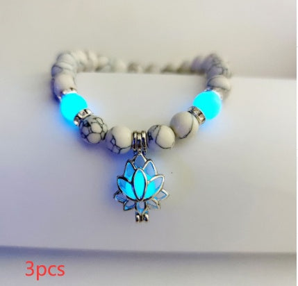 BoldlyBeautiful - Luminous Lotus Yoga Bracelet 2025