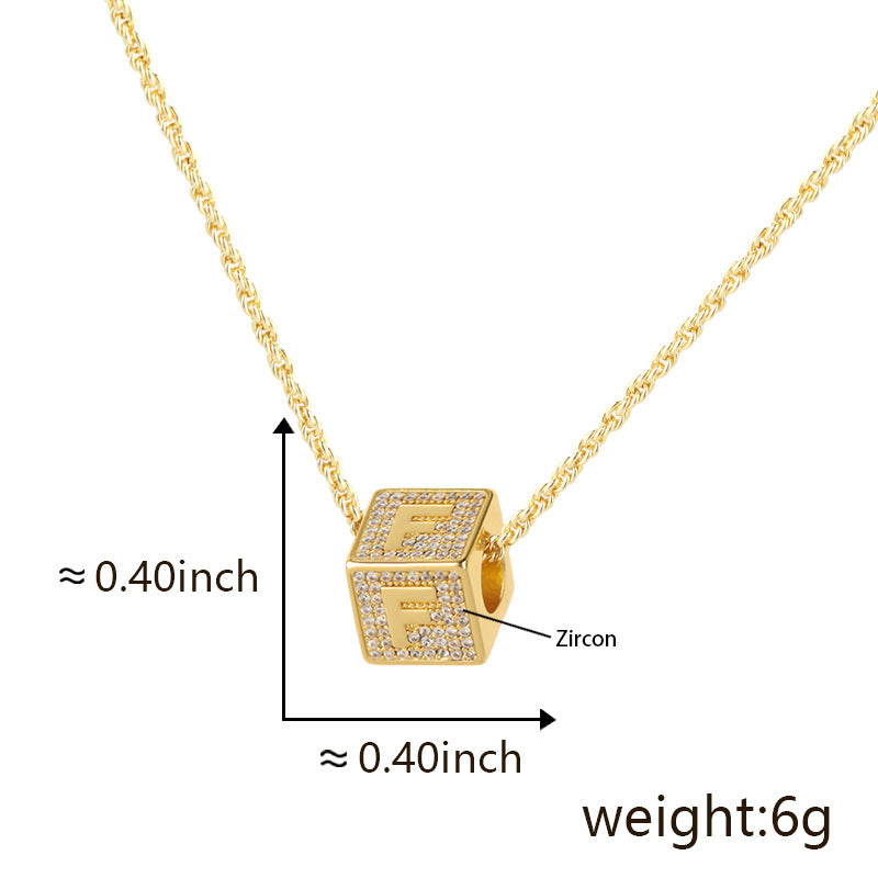 BoldlyBeautiful - 26 English Letter Pendant Necklace