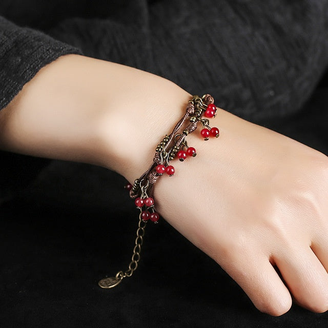 BoldlyBeautiful - Double-layer Bracelet Girls Accessories Fashion Jewelry