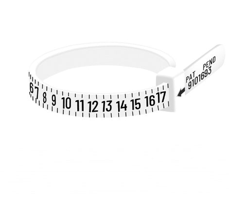 BoldlyBeautiful - Standard Ring Measuring Finger Size Tape