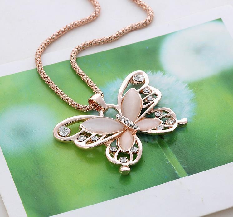 BoldlyBeautiful - Butterfly Spirit Pendant Necklace