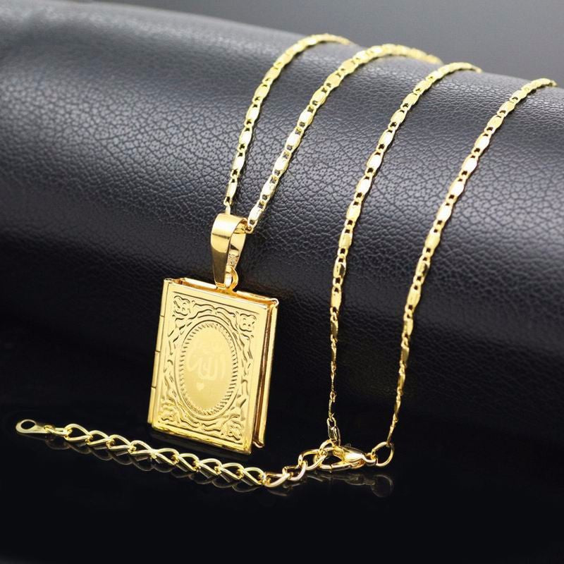 BoldlyBeautiful - Islam Totem Frame Pendant Necklace