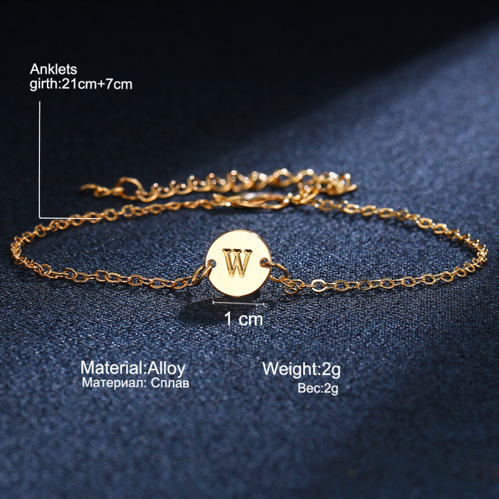 BoldlyBeautiful - Adjustable Gold Letter Bracelets | 2025