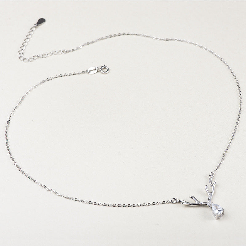 BoldlyBeautiful - Silver Sweater Chain Necklace