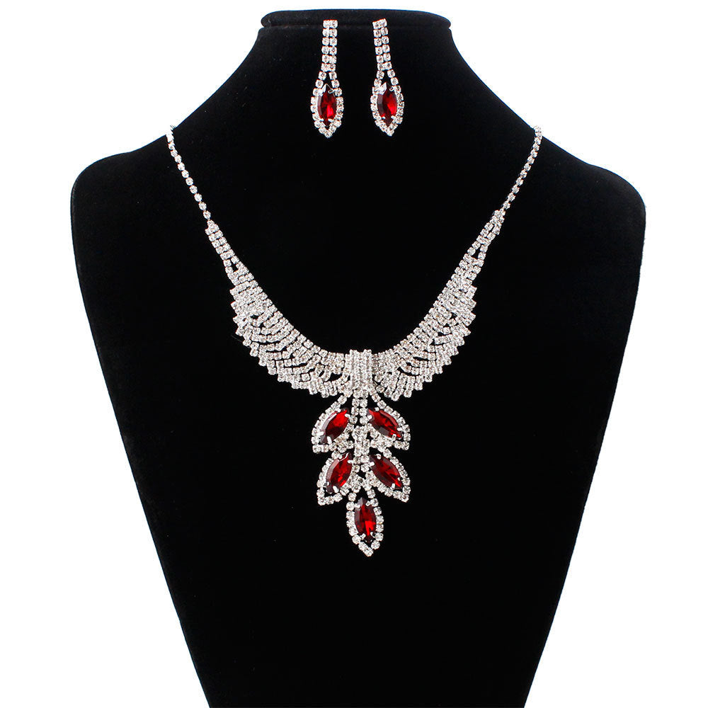 BoldlyBeautiful - Korean Rhinestone Bridal Jewelry Set