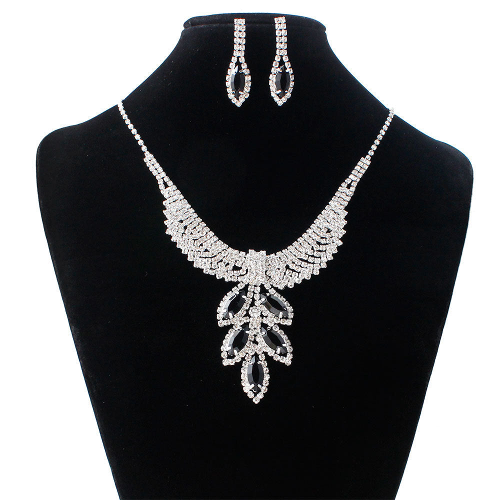 BoldlyBeautiful - Korean Rhinestone Bridal Jewelry Set