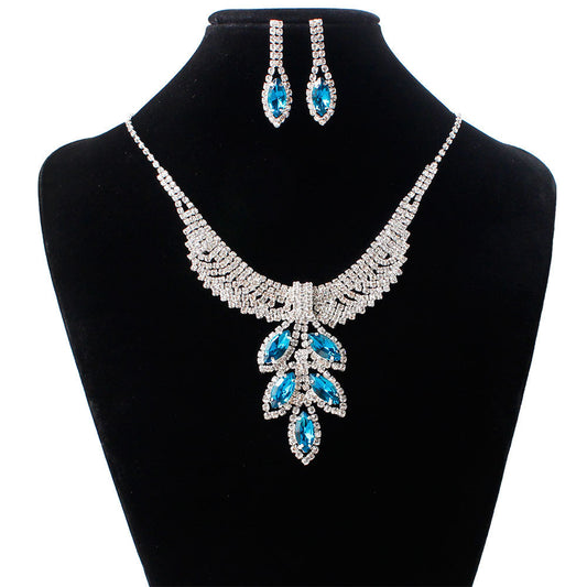 BoldlyBeautiful - Korean Rhinestone Bridal Jewelry Set