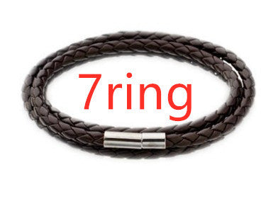 BoldlyBeautiful - Braided Genuine Leather Bracelet Jewelry