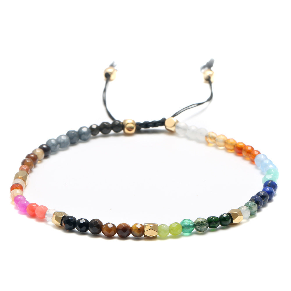 BoldlyBeautiful - Seven Chakra Bracelet with 12 Constellations