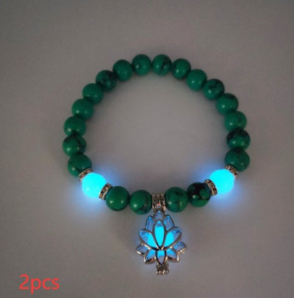 BoldlyBeautiful - Luminous Lotus Yoga Bracelet 2025