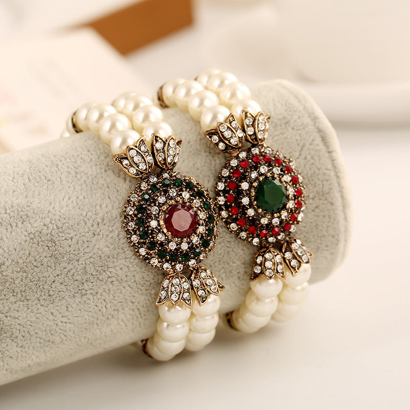 BoldlyBeautiful - Luxury Pearl Bracelet For Women