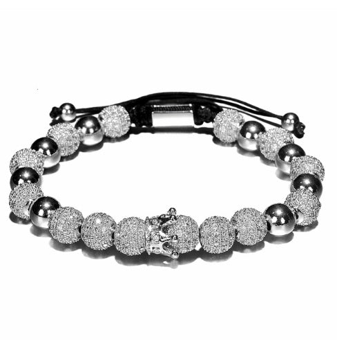 BoldlyBeautiful - Luxurious Bracelets with Charms for Men Handmade Jewelry Gift