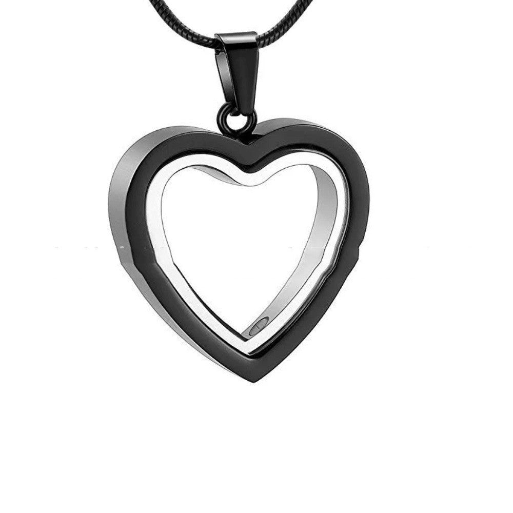 BoldlyBeautiful - Heart-Shaped Cinerary Pendant Set