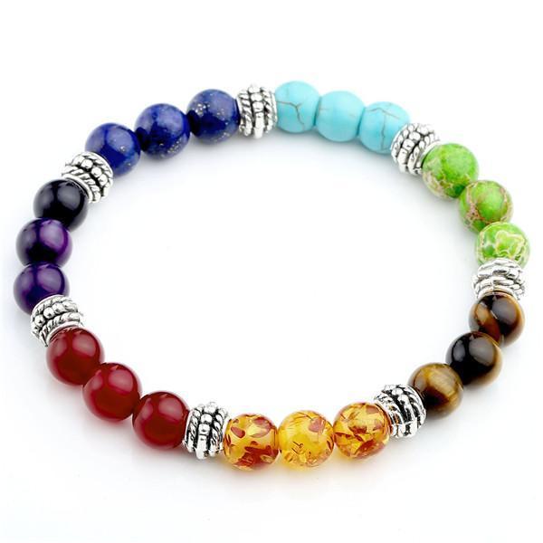 BoldlyBeautiful - Agate Molten Volcanic Stone Bracelet