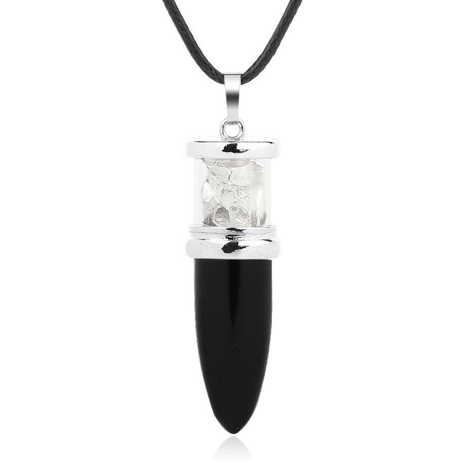 BoldlyBeautiful - Elegant Crystal Pendant Necklace