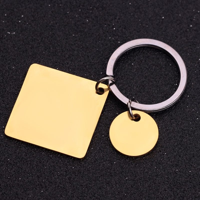 BoldlyBeautiful - Custom Calendar Keychain with Engraved Date and Name