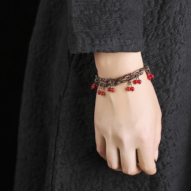 BoldlyBeautiful - Double-layer Bracelet Girls Accessories Fashion Jewelry