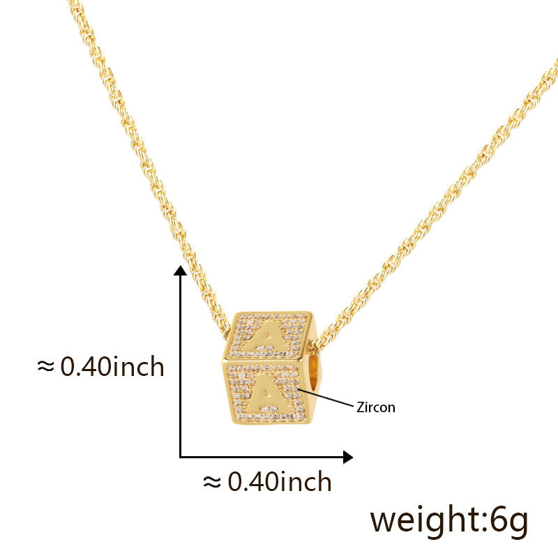 BoldlyBeautiful - 26 English Letter Pendant Necklace