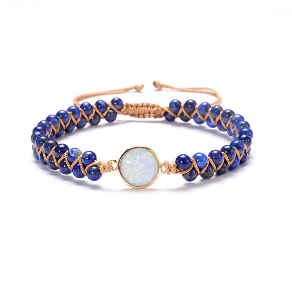 BoldlyBeautiful -  Opal Stone Wrap Bracelets